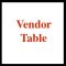 Vendor Table