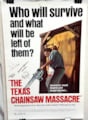The Texas Chainsaw Massacre (1974) Poster Signed