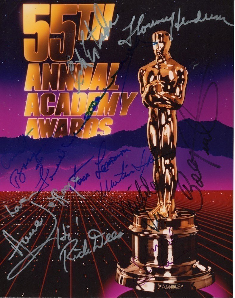 55th Academy Awards Photo - Signed by 11