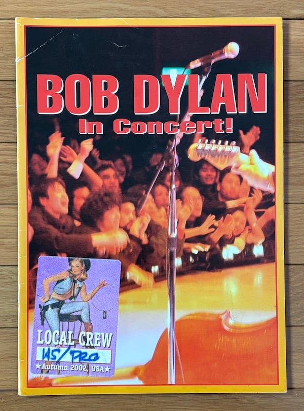 Bob Dylan - 2002 Tour Program