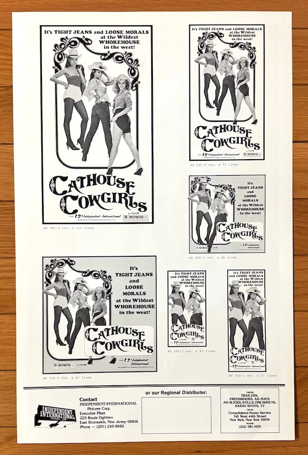 Cathouse Cowgirls (1975)