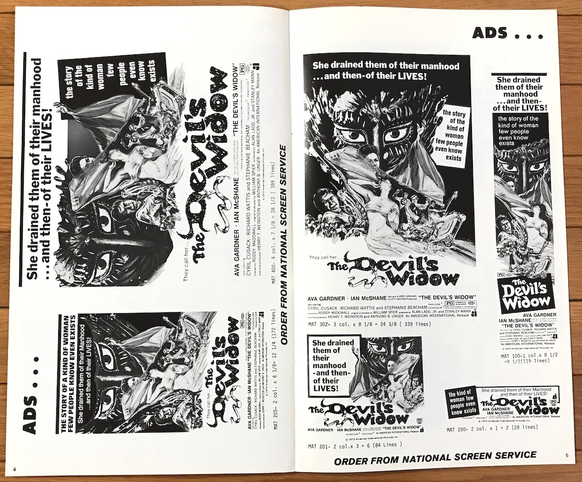 Devil's Widow (1972)