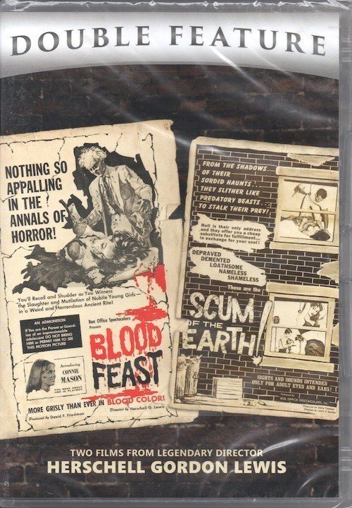 Double Feature: Blood Feast (1963) & Scum of the Earth (1963)