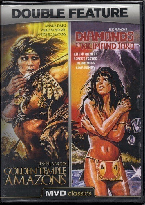 Double Feature: Golden Temple Amazons (1985) & Diamonds of  Kilimanjaro (1983)
