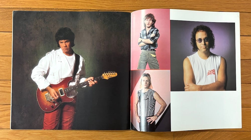 Gary Moore - 1984 "Victims of Fury" World Tour Program