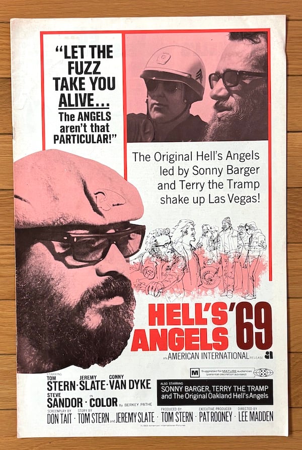 Hell's Angels '69 (1969) Pressbook