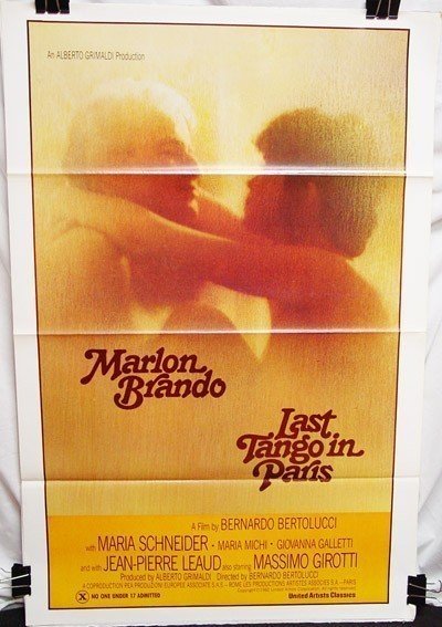 Last Tango in Paris (R-1981)