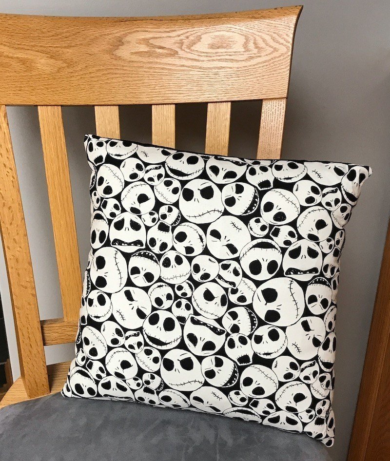 Nightmare Before Christmas - Faces - Large Handmade 16x16" Accent or Throw Pillow