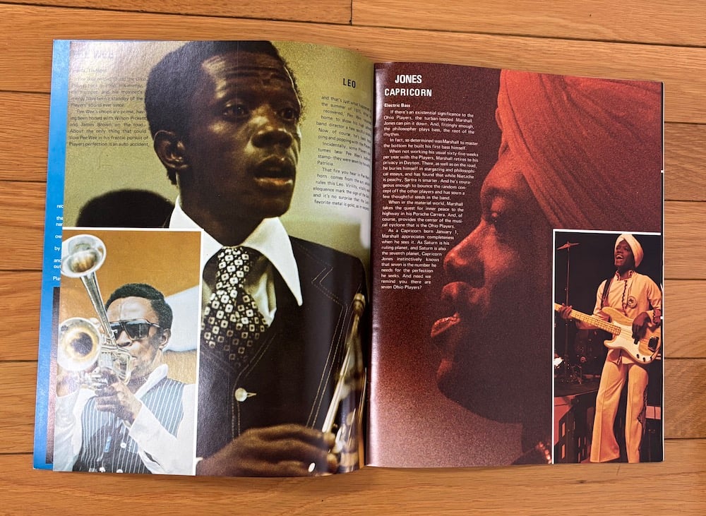 Ohio Players - 1976 Souvenir Fan Club Booklet