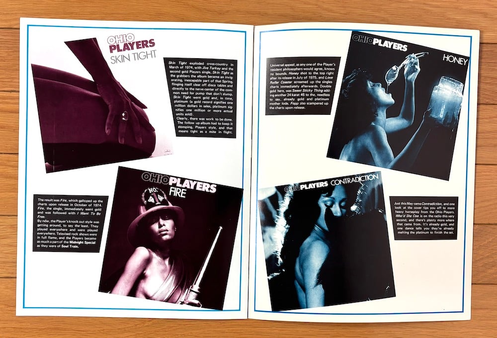 Ohio Players - 1976 Souvenir Fan Club Booklet