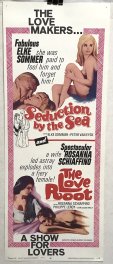Double Feature Insert Poster: Seduction by the Sea (1963) & The Love Root (1965)