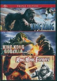Kong Triple Feature: King Kong (2005), King Kong vs Godzilla (1963), King Kong Escapes (1968)