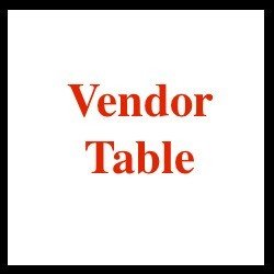 Vendor Table