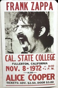 Frank Zappa with Alice Cooper (1972)