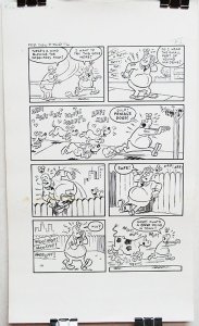 George Baker: Original Comic Book Page