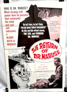 Return of Dr. Mabuse (1961) , The