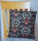 Sugar Skull - Large Handmade 16x16" Accent or Throw Pillow